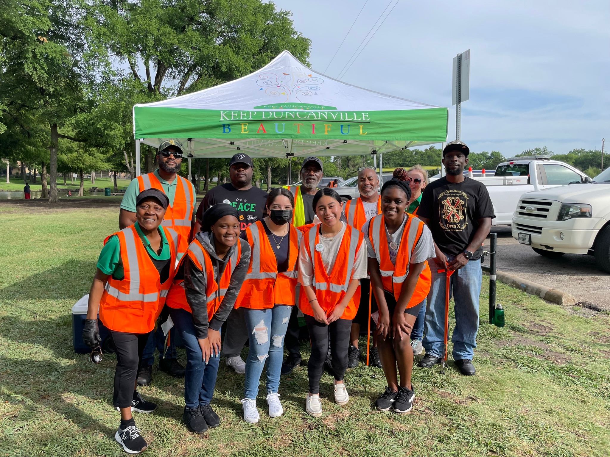 April 5, 2025: Operation Clean Duncanville/ Don’t Mess With Texas Trash Off – Multiple Location Cleanup.